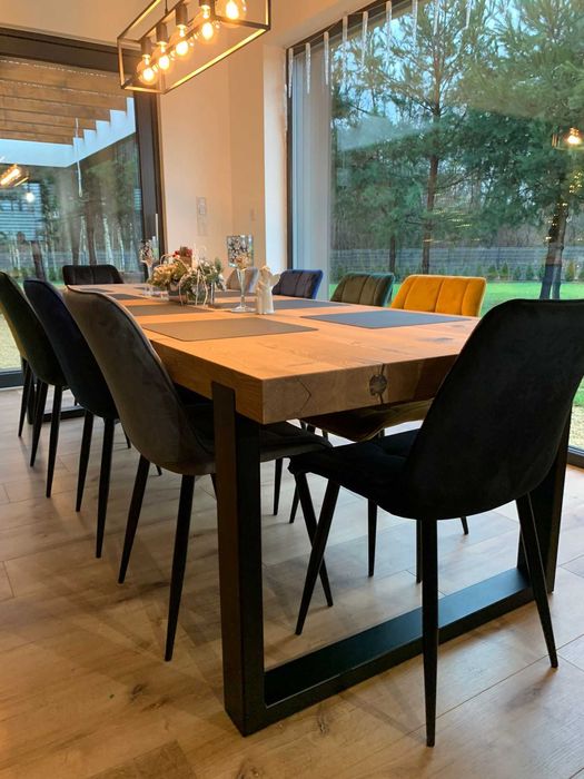 Stół stolik rozkładany lite drewno dąb na wymiar oflis PRODUCENT