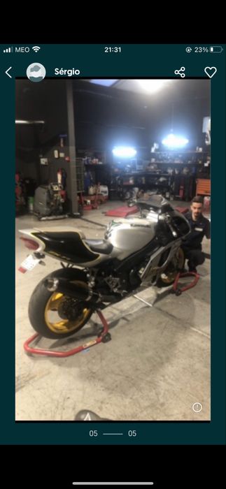 Kawasaki Zxr/ Zx-7 Possível troca / retoma carro /moto