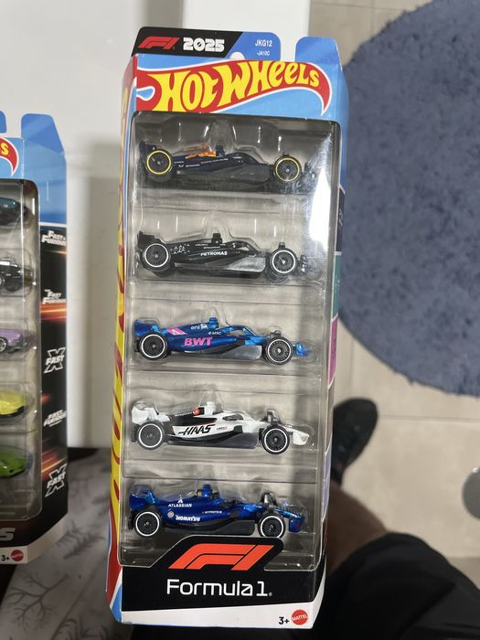 Packs HotWheels Velocidade Furiosa e Formula1