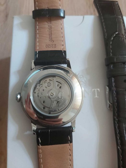 Zegarek Orient Classic Open Heart 2 paski