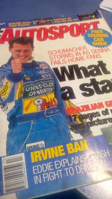 Журнал AUTOSPORT от 31/03/1994