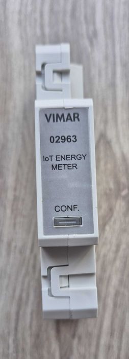 Vimar 02963 Jednofazowy licznik energii podłączony do Internetu