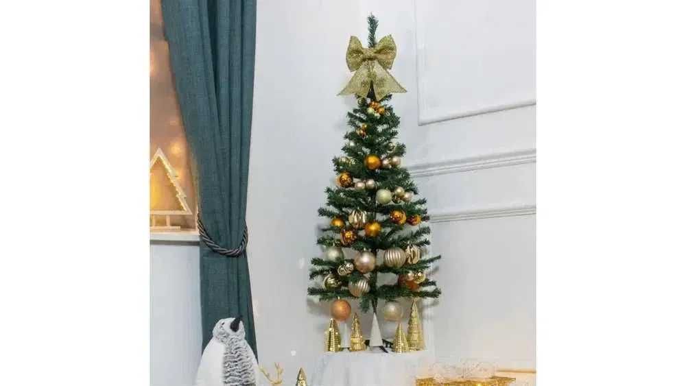 CHOINKA SZTUCZNA GĘSTA jak żywa sosna zielona drzewko choinki 90 cm