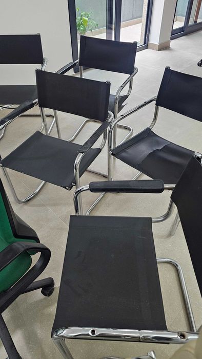 Lote de 9 cadeiras escritório