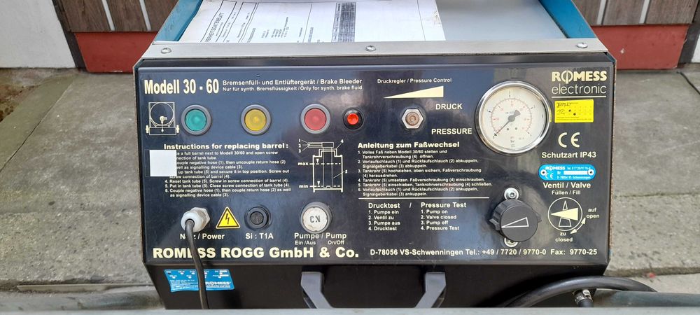 Wymiennik oleju hydraulicznego Romess electronic Modell 30-60