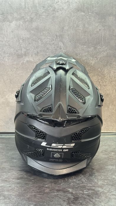 Кросовий мотошолом LS2 MX700 Subverter Black Matt (Розмір L, стан 7.5/10)