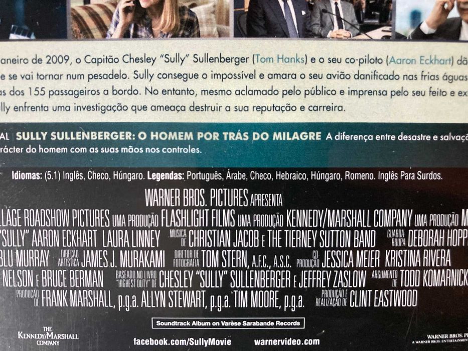 [DVD] Milagre no Rio Hudson (Sully)