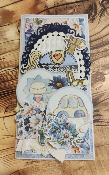 Kartka urodzinowa dla chłopczyka na roczek