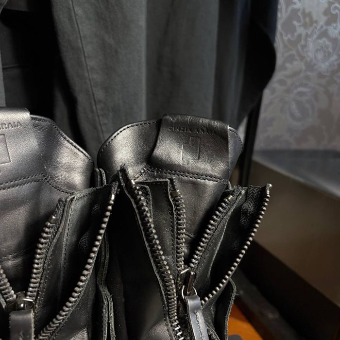 Cinzia Araia double zip( не rick owens balenciaga maison margiela)