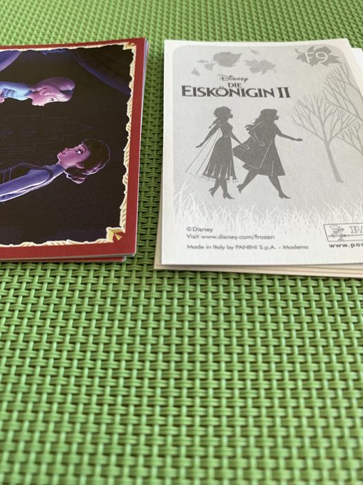 Frozen II O Reino do Gelo Cromos e Cartas