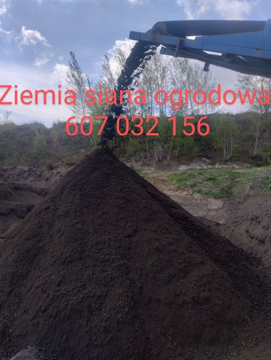 Ziemia ogrodowa siana  pod warzywa, pod trawnik