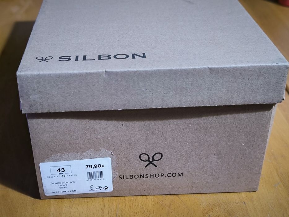 Silbon sapatilhas, novas. Número 43