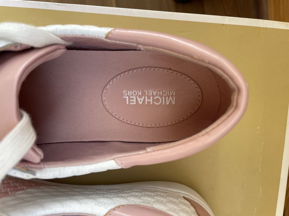 Жіночі кросівки Michael Kors Colby Sneaker (Smokey Rose) 39