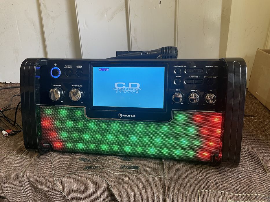 Светодиодная караоке-система Auna DiscoFever (Германия)