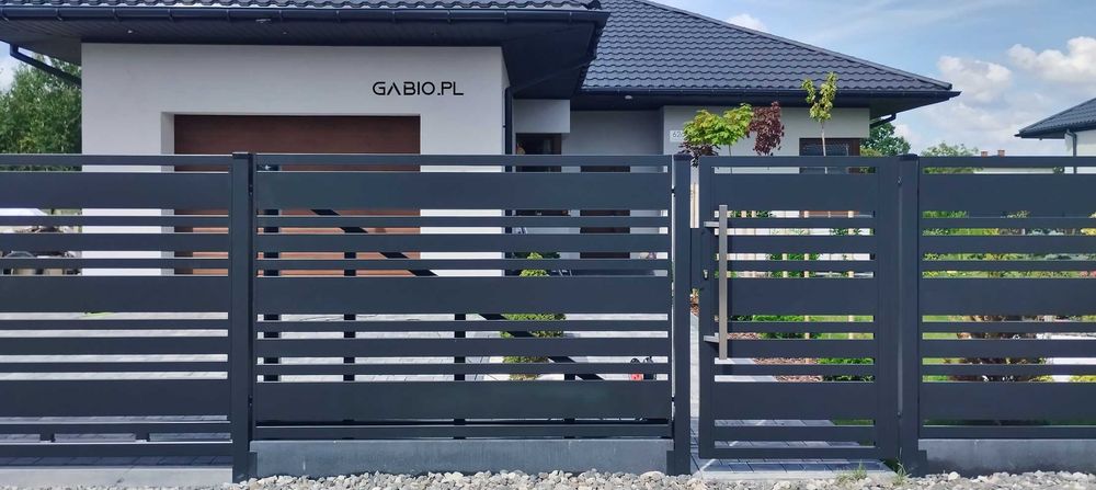 Przęsła ogrodzeniowe palisadowe