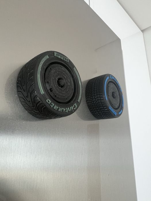 Imanes formula 1 estilo pneus