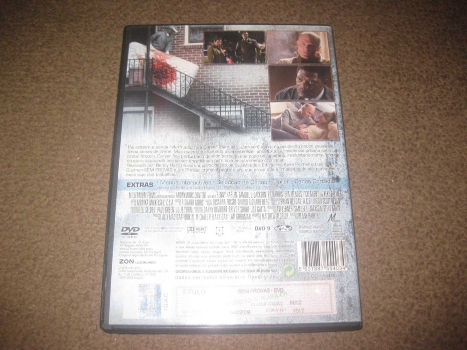 DVD "Sem Provas" com Samuel L. Jackson