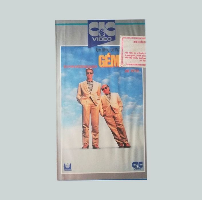 Movie "Twins", original VHS format, 1988