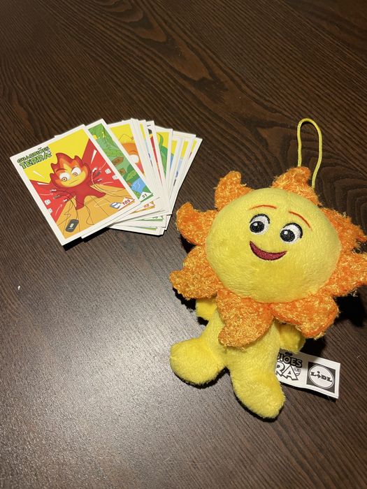 Conjunto peluche + cartas Guardiões da Terra
