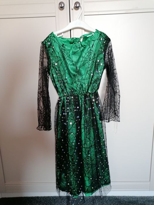 Strój czarodziejki czarownicy wiedźmy na bal karnawałowy