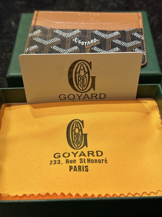 Goyard Card Holder
