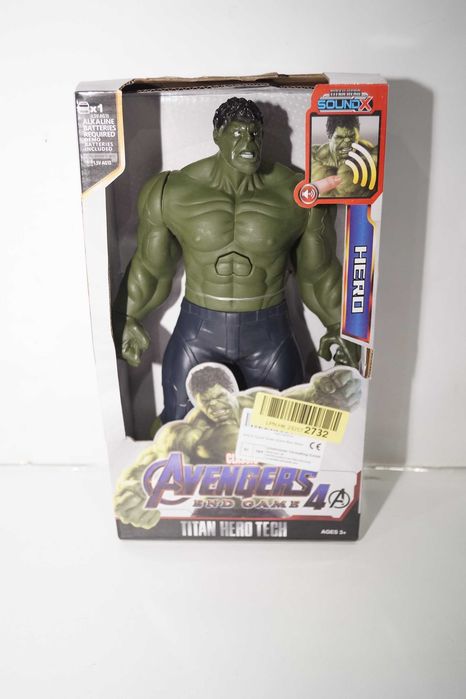 382 Figurka interaktywna Avengers 4 Green Giant Man 30cm