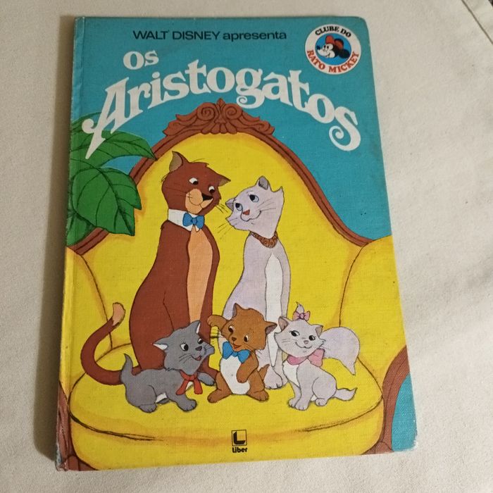 Os aristogatos walt disney clube do rato mickey 1977