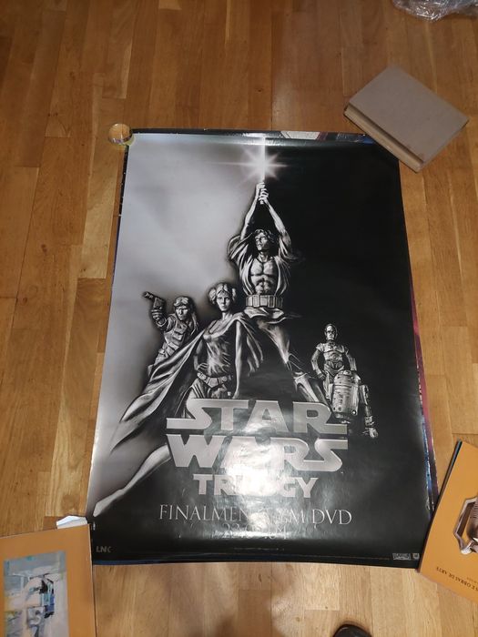 Grande poster star wars publicitário