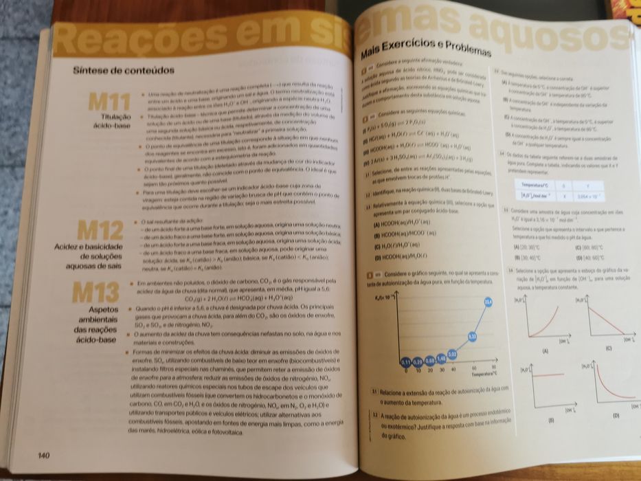 Química em reação 11.°ano