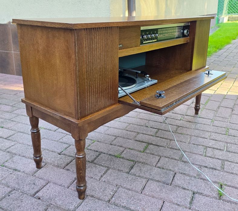 RETRO Audio Mebel Philips 22RF 815 / 06 Radio Gramofon  Rok ok. 1970 WYSYŁKA