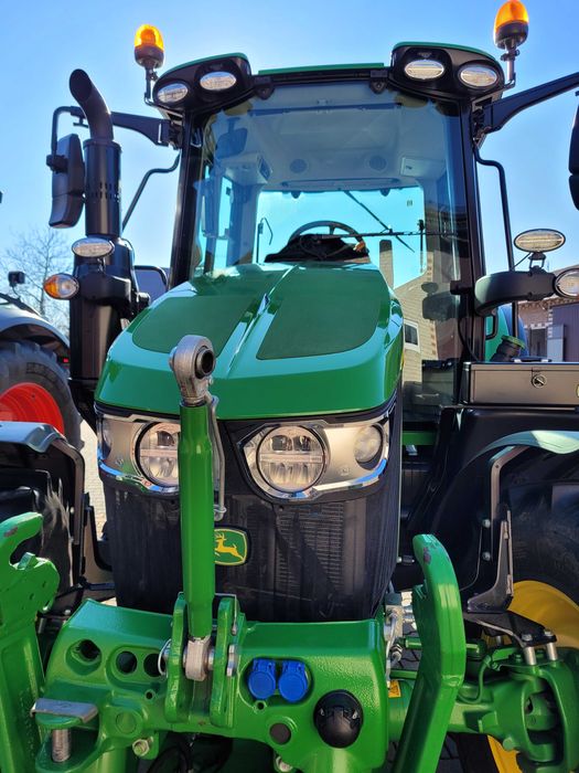 John Deere 6100M 125 KM SKÓRY LEDY ECOSHIFT ostatni bez DPFU FENDT 312