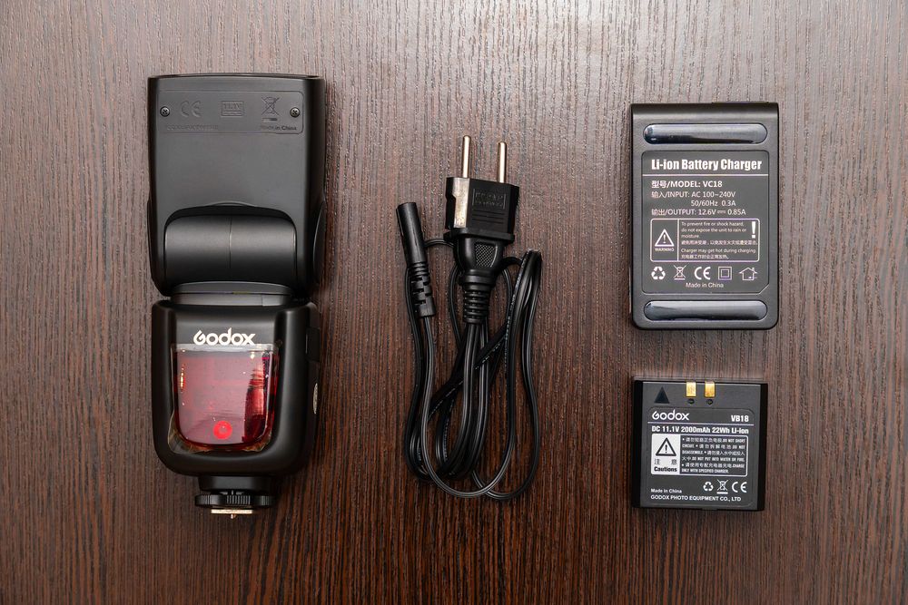 Вспышка мануальная Godox Ving V850 II как новая полный комплект