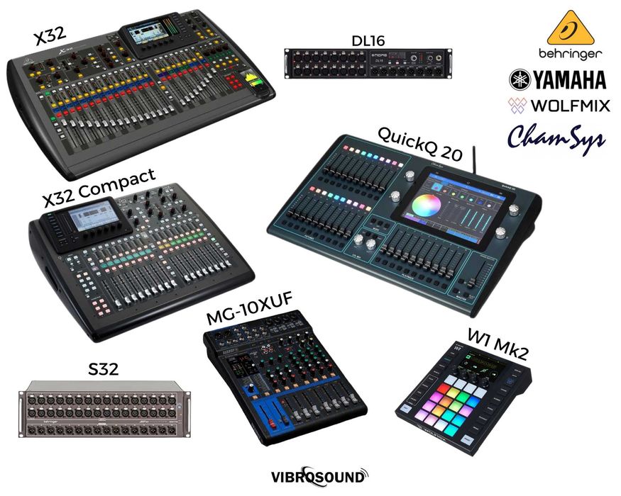 Aluguer de sistema de som/luz e equipamentos audiovisuais