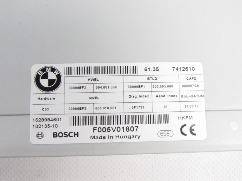 Conjunto Amortecedores De Mala Bmw X1 Ref: 0007551