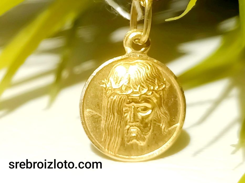 Medalik złoty próba 585