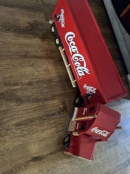 Drewniana coezarowka coca cola