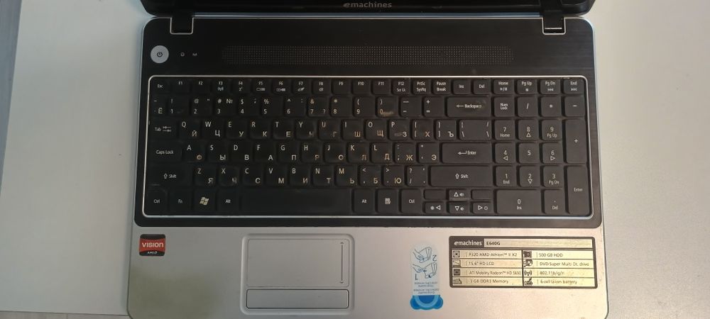 Acer eMachines E640g під відновлення або запчастини