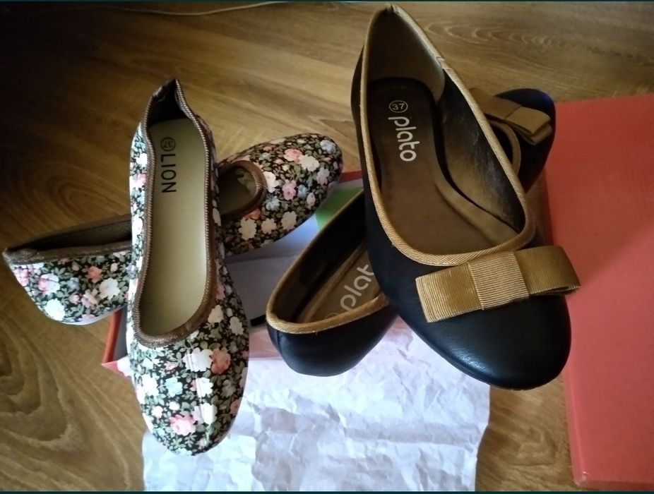 Босоножки балетки тканевые