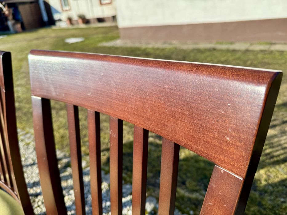 Komplet krzesel krzesla 4 sztuki jadalni stolu tapicerowane