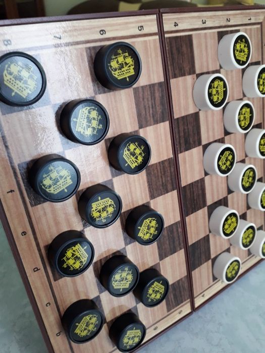 Warcaby-Szaszki na magnesach