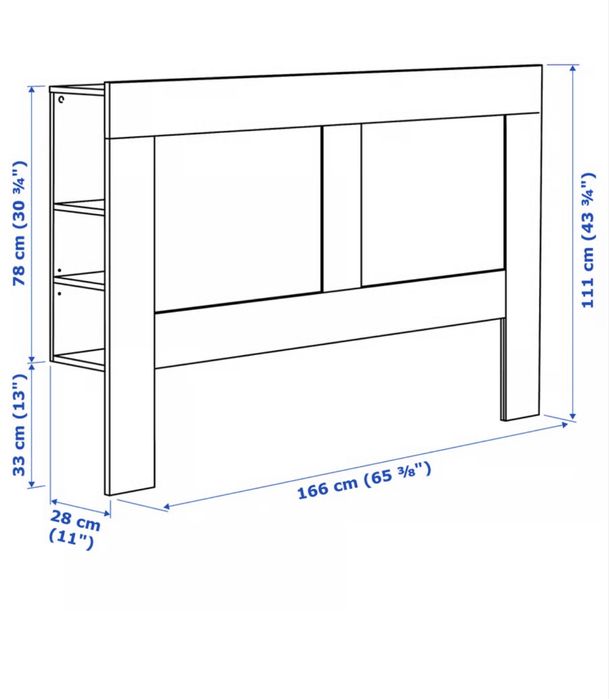 Cabeceira para cama de casal