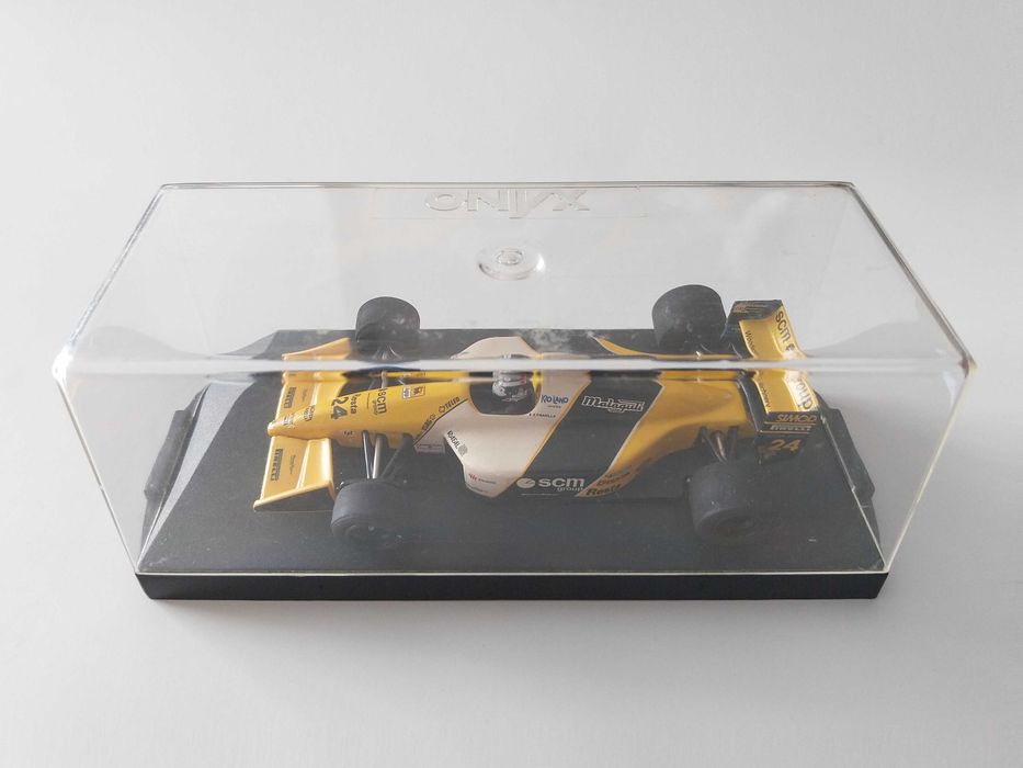 miniatura 1/43 MINARDI M190 Paolo Barilla (1990) | edição Onyx