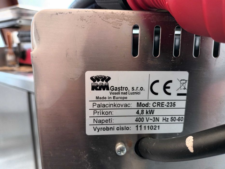 Naleśnikarka podwójna RM Gastro model CRE 235