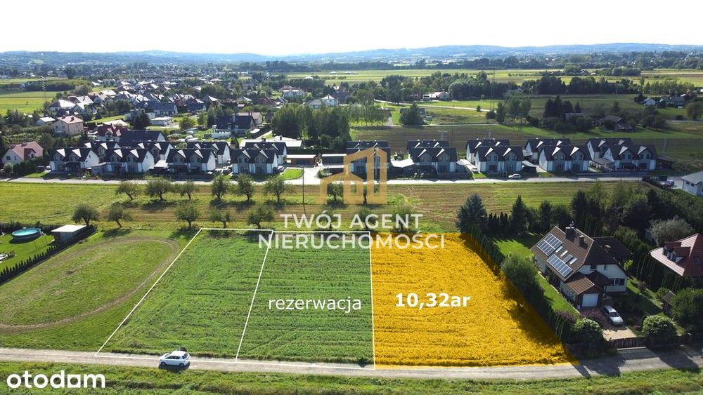 Na sprzedaż działka budowlana 10,32ar Rzeszów