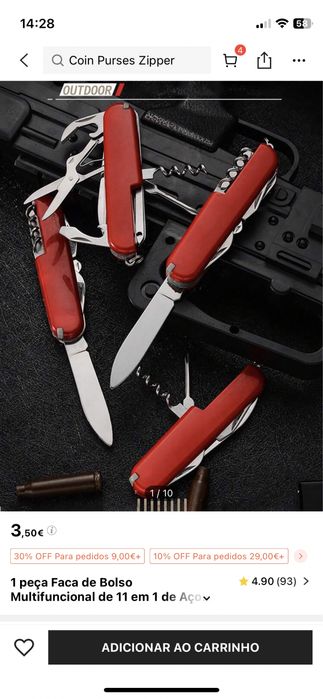 Canivete multifunções