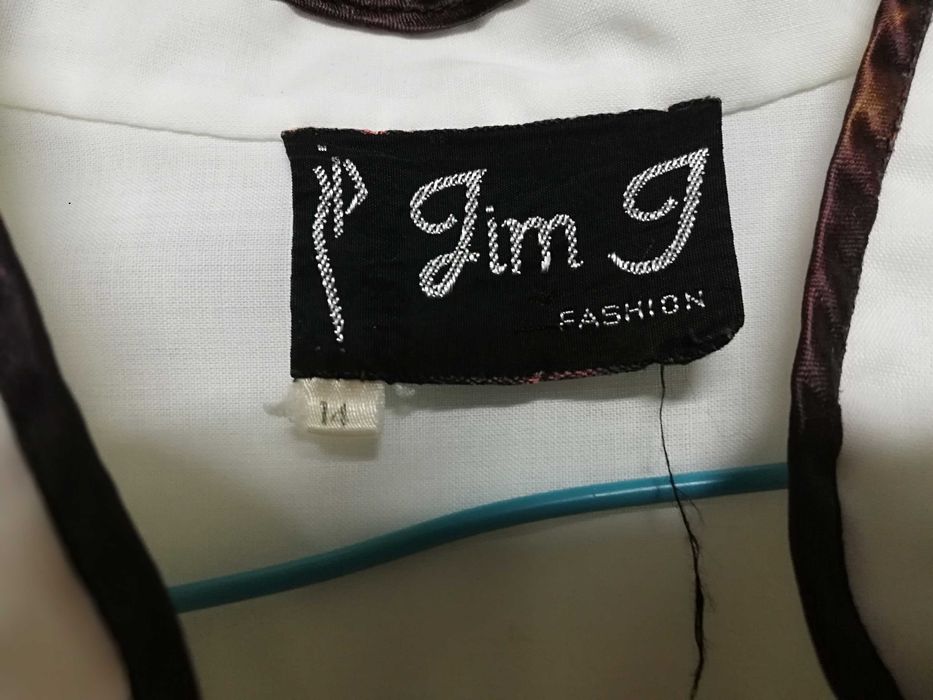 Vestido Branco com cinto