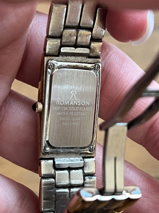 Продам жіночий годинник ROMANSON MGP 23K Gold Plated