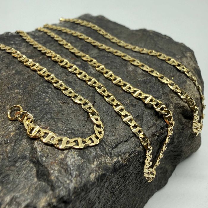 NOWY Złoty łańcuszek GUCCI - długość 55cm - waga 5.2g - próba 585
