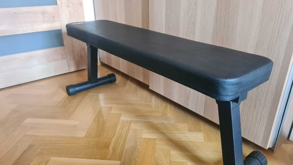 Ławka treningowa do ćwiczeń ławeczka prosta składana Trex Sport