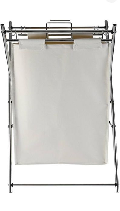 Кошик для білизни Axentia складаний білий 72 х 44 х 34